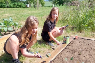 Živá školní zahrada - jarní údržba březen 2022