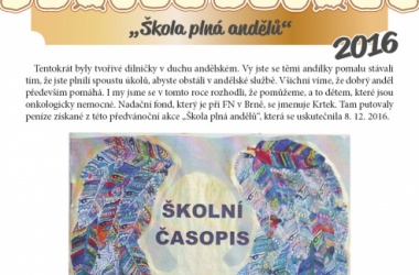 Školní časopis Moravánek - vánoční speciál