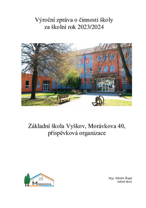 Výroční zpráva o činnosti školy za školní rok 2023-2024